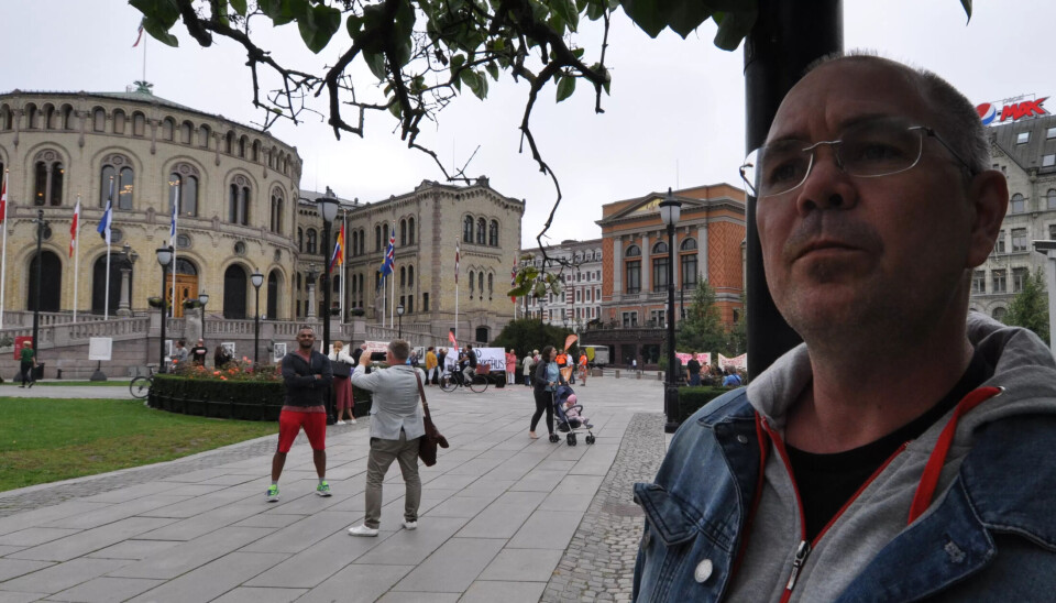 FUNNET SKYLDIG: Retten mener det avr riktig av politiet å bortvise Stig Berntsen. FUNNET SKYLDIG: Retten mener det avr riktig av politiet å bortvise Stig Berntsen.