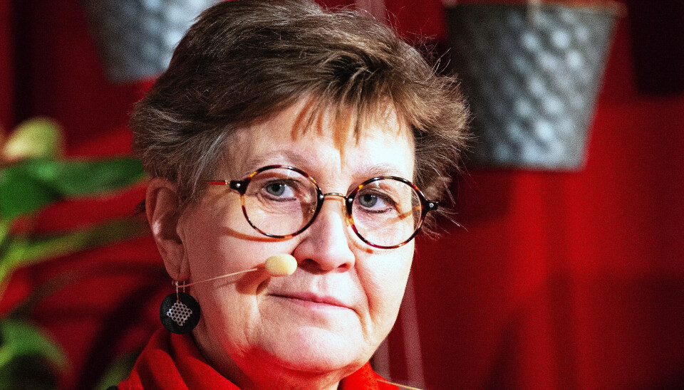 Det er dobbeltmoralsk, når NHO vil kutte i offentlige budsjetter samtidig som bedriftene mottar enorme summer i statlig krisehjelp, mener Fagforbundets leder Mette Nord. Det er dobbeltmoralsk, når NHO vil kutte i offentlige budsjetter samtidig som bedriftene mottar enorme summer i statlig krisehjelp, mener Fagforbundets leder Mette Nord.