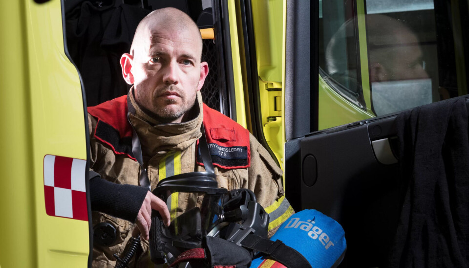 Innsatsleder Kenneth Wangen er en av de flere tusen menn og kvinner som har jobbet med søk og redning i Gjerdrum. Bildet er tatt ved en annen anledning. Innsatsleder Kenneth Wangen er en av de flere tusen menn og kvinner som har jobbet med søk og redning i Gjerdrum. Bildet er tatt ved en annen anledning.