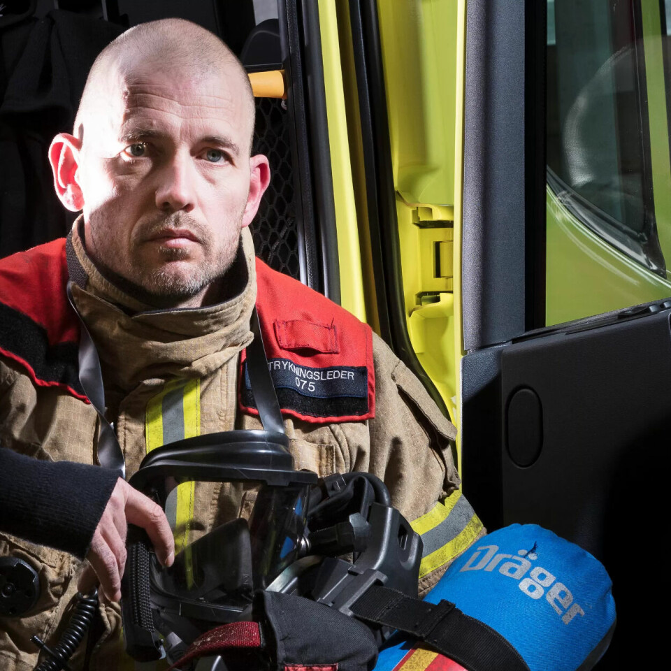 Innsatsleder Kenneth Wangen er en av de flere tusen menn og kvinner som har jobbet med søk og redning i Gjerdrum. Bildet er tatt ved en annen anledning. Innsatsleder Kenneth Wangen er en av de flere tusen menn og kvinner som har jobbet med søk og redning i Gjerdrum. Bildet er tatt ved en annen anledning.