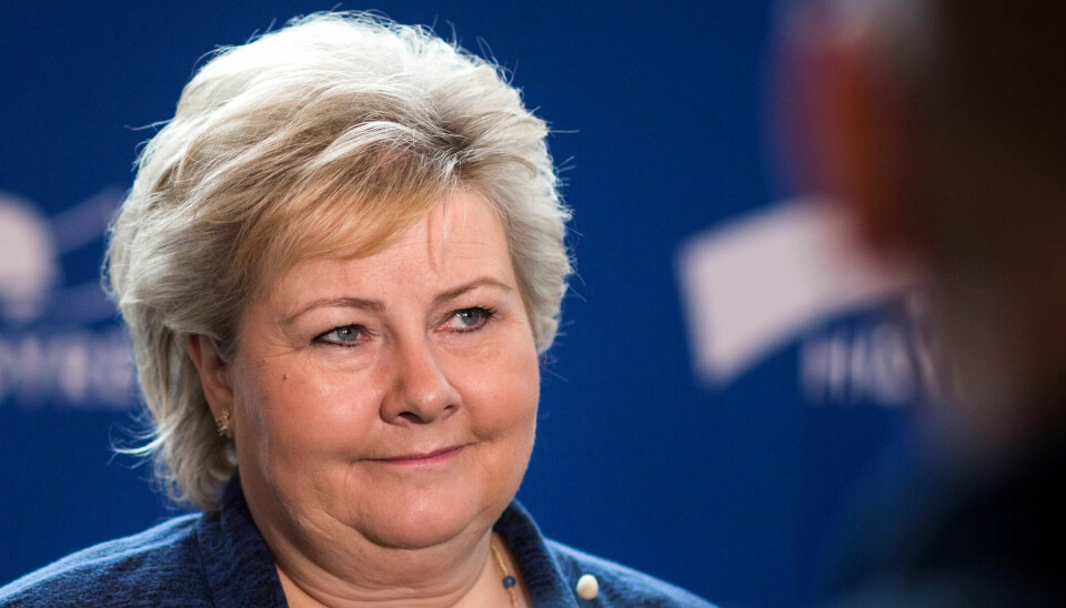 Statsminister Erna Solberg (H). Statsminister Erna Solberg (H).