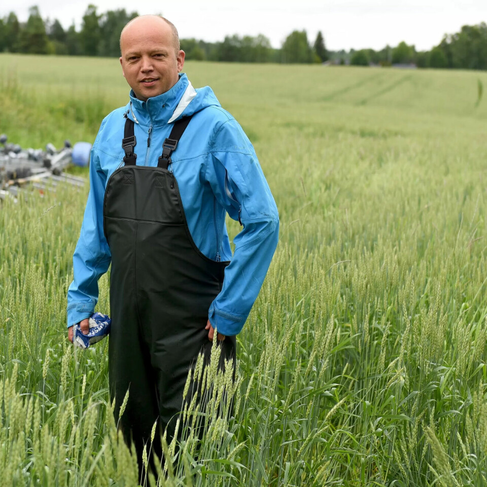 Trygve Slagsvold Vedum har vært Sp-leder siden 2014. Han trives også på jordet. Trygve Slagsvold Vedum har vært Sp-leder siden 2014. Han trives også på jordet.
