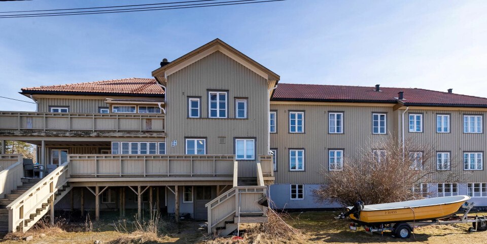 Nå skal dette bygget huse flyktninger fra Ukraina, og ruspasientene må ut. Bildet er tatt ved en annen anledning. Nå skal dette bygget huse flyktninger fra Ukraina, og ruspasientene må ut. Bildet er tatt ved en annen anledning.