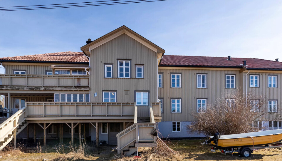 Nå skal dette bygget huse flyktninger fra Ukraina, og ruspasientene må ut. Bildet er tatt ved en annen anledning. Nå skal dette bygget huse flyktninger fra Ukraina, og ruspasientene må ut. Bildet er tatt ved en annen anledning.