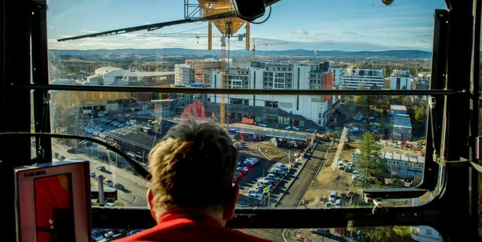 Illustrasjonsfoto: Kranfører. Illustrasjonsfoto: Kranfører.