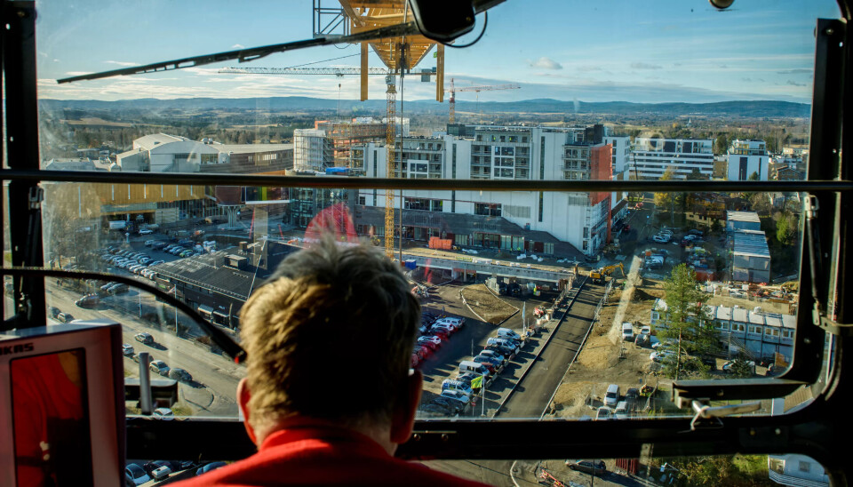 Illustrasjonsfoto: Kranfører. Illustrasjonsfoto: Kranfører.