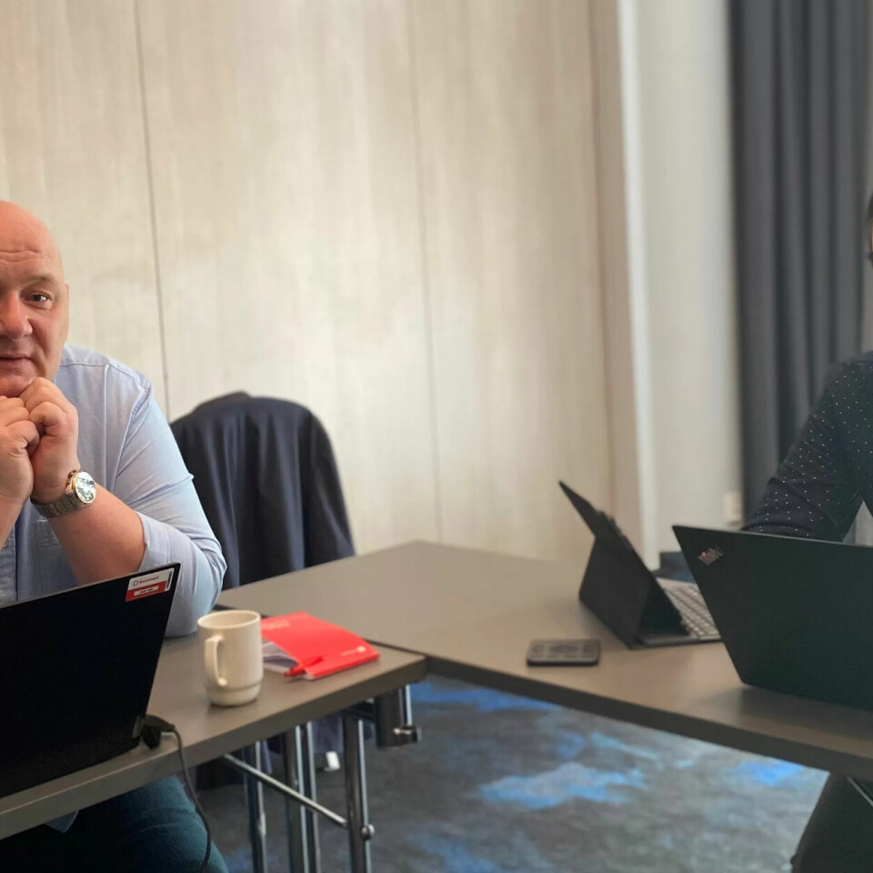 Roger Dehlin (t.v.) og Per Egil Johansen er fornøyde med tariffoppgjøret i Oslo kommune. Roger Dehlin (t.v.) og Per Egil Johansen er fornøyde med tariffoppgjøret i Oslo kommune.