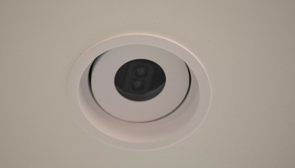 I TAKET: De nye lasersensorene har en diskré utforming I TAKET: De nye lasersensorene har en diskré utforming