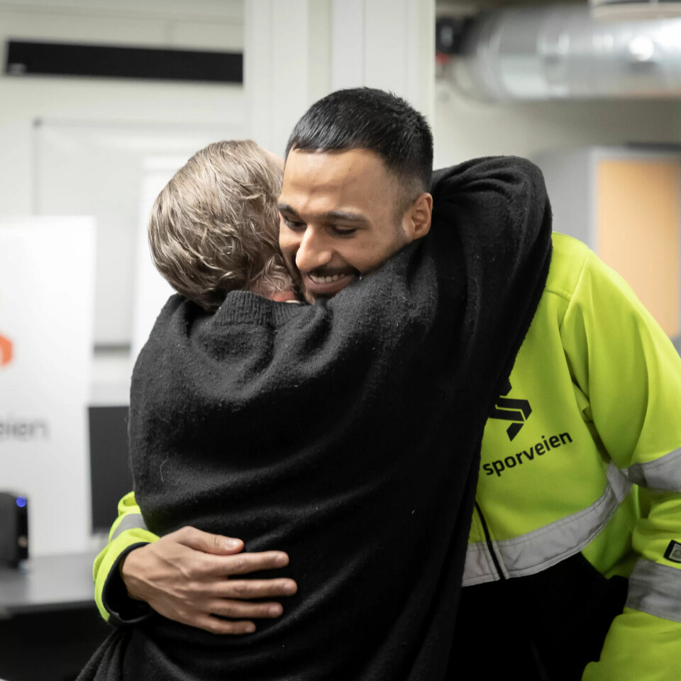GRATULERER: Zeeshan ble gratulert av mange i natt. GRATULERER: Zeeshan ble gratulert av mange i natt.