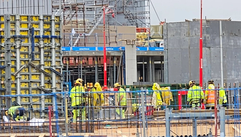 BYGGER: Når det nye syhuest er klart, vil dety være mange færre parkeringsplasser enn tidligere. Her fra byggingen av det nye livsvitenskapsdbygget på Gaustad i Oslo. BYGGER: Når det nye syhuest er klart, vil dety være mange færre parkeringsplasser enn tidligere. Her fra byggingen av det nye livsvitenskapsdbygget på Gaustad i Oslo.