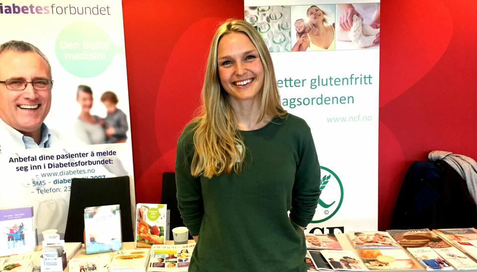 PÅFYLL: Linda Aksnes kom på konferanse for å bli kjent med flere. PÅFYLL: Linda Aksnes kom på konferanse for å bli kjent med flere.