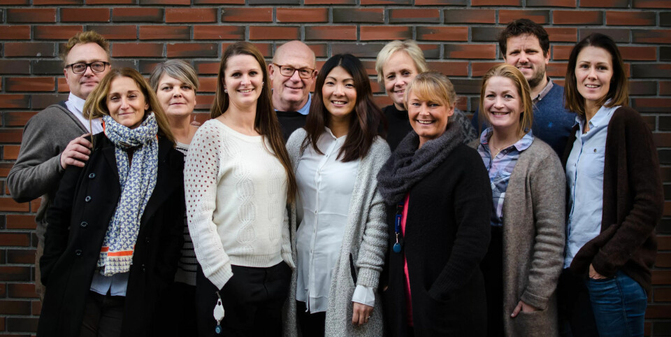 Bak fra venstre: Anders Moland, Marlene Höfliger, Trine Frydenlund Tokerud, Malin Bergseth, Jan Petter Rønning, Kine Nan Lium, May Lund, Nina Skapalen, Gunn Elisabeth Alm Thoresen, Thomas Gulbrandsen, Tonje Thoen Martinsen. Bak fra venstre: Anders Moland, Marlene Höfliger, Trine Frydenlund Tokerud, Malin Bergseth, Jan Petter Rønning, Kine Nan Lium, May Lund, Nina Skapalen, Gunn Elisabeth Alm Thoresen, Thomas Gulbrandsen, Tonje Thoen Martinsen.