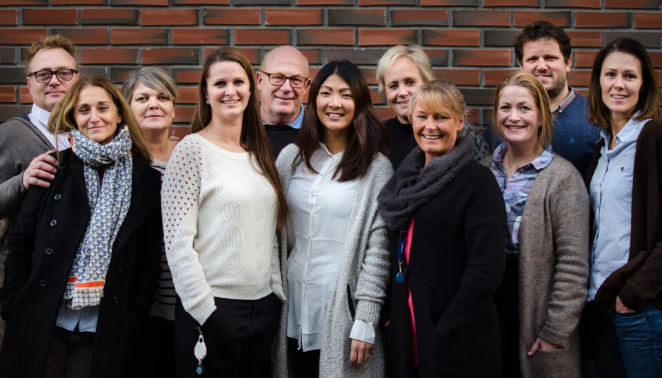 Bak fra venstre: Anders Moland, Marlene Höfliger, Trine Frydenlund Tokerud, Malin Bergseth, Jan Petter Rønning, Kine Nan Lium, May Lund, Nina Skapalen, Gunn Elisabeth Alm Thoresen, Thomas Gulbrandsen, Tonje Thoen Martinsen. Bak fra venstre: Anders Moland, Marlene Höfliger, Trine Frydenlund Tokerud, Malin Bergseth, Jan Petter Rønning, Kine Nan Lium, May Lund, Nina Skapalen, Gunn Elisabeth Alm Thoresen, Thomas Gulbrandsen, Tonje Thoen Martinsen.