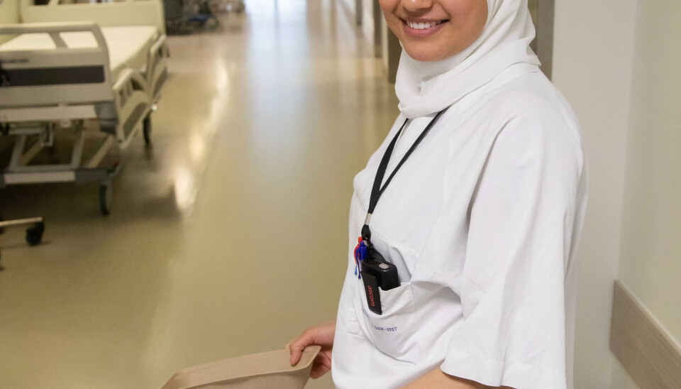 HEKTISK: Det er travle og interessante dager på mottaket for Mehrun Nisa Afzal HEKTISK: Det er travle og interessante dager på mottaket for Mehrun Nisa Afzal