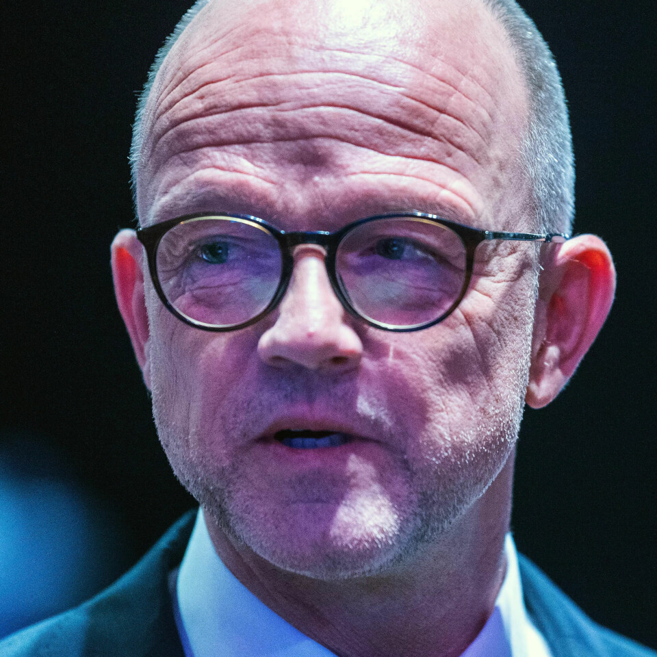 NHOs administrerende direktør, Ole Erik Almlid. NHOs administrerende direktør, Ole Erik Almlid.