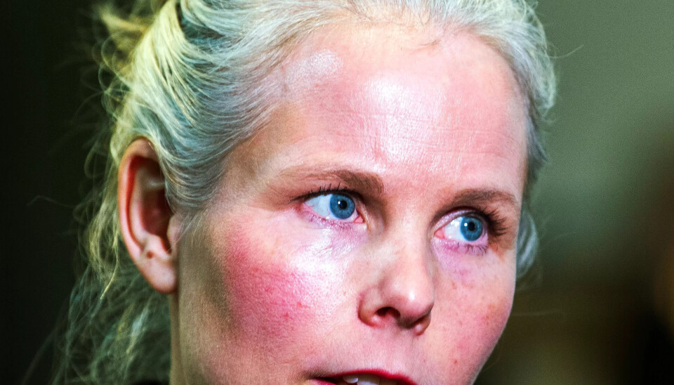 SV-leder Kirsti Bergstø. SV-leder Kirsti Bergstø.