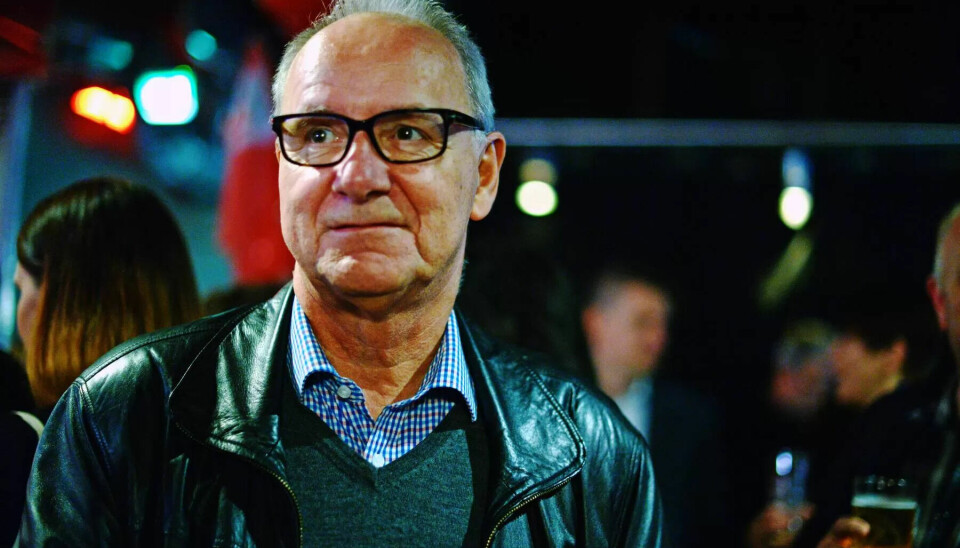 Ivar Johansen (SV) på valgvake Ivar Johansen (SV) på valgvake