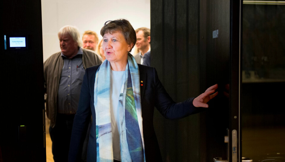 FORHANDLINGSSTART: Mette Nord, leder av Fagforbundet og forhandlingsleder for LO Kommune, møtte i dag motparten. FORHANDLINGSSTART: Mette Nord, leder av Fagforbundet og forhandlingsleder for LO Kommune, møtte i dag motparten.