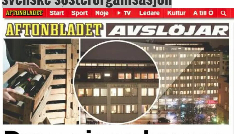 AVSLØRT: Svenske Aftonbladet avslørte ukulturen i det svenske forbundet. AVSLØRT: Svenske Aftonbladet avslørte ukulturen i det svenske forbundet.