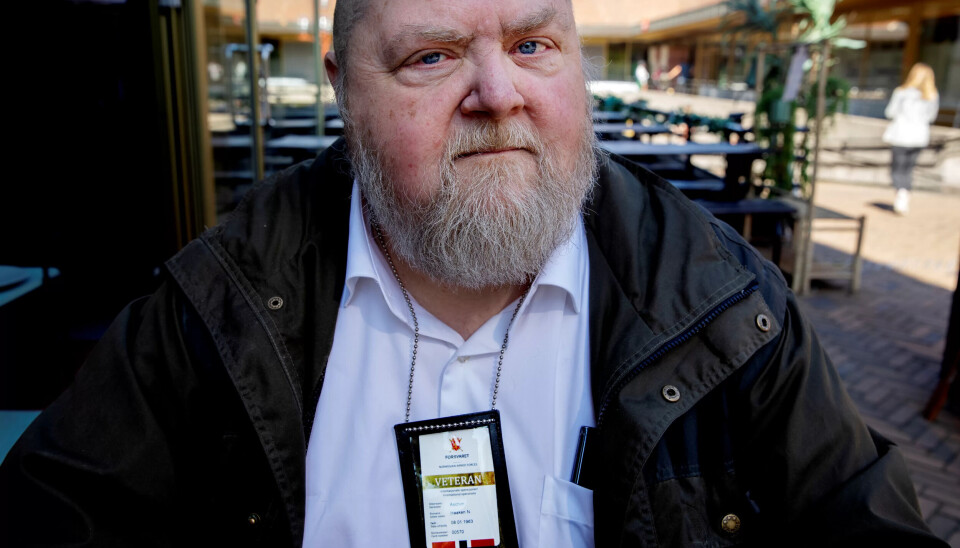 FRI KRIGER: Haaken Aschim har ikke vedtaksmyndighet i Nav. Det mener han gir ham større frihet til å diskutere problemstillinger og saker med veteraner, kolleger og ulike ressurspersoner. FRI KRIGER: Haaken Aschim har ikke vedtaksmyndighet i Nav. Det mener han gir ham større frihet til å diskutere problemstillinger og saker med veteraner, kolleger og ulike ressurspersoner.
