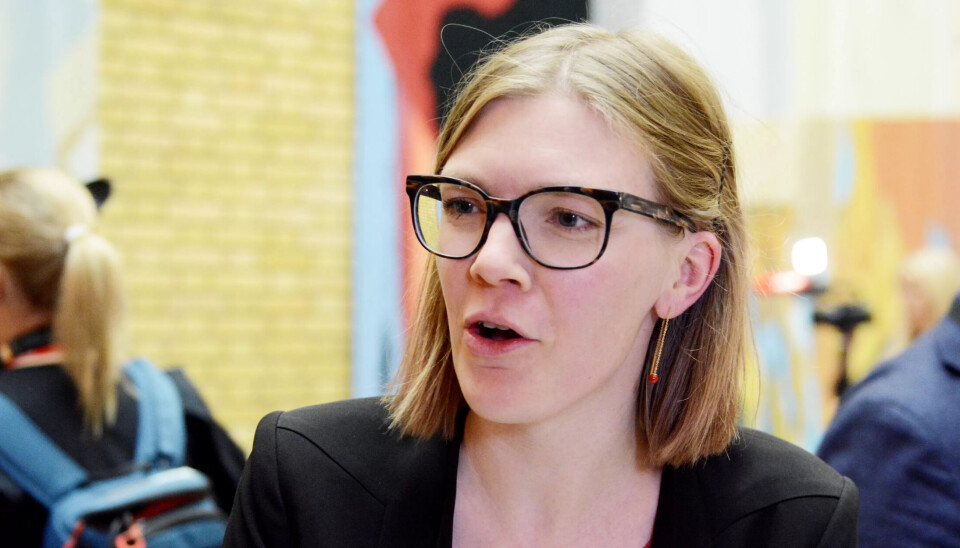KRITISK: Marie Sneve Martinussen, nestleder i Rødt. KRITISK: Marie Sneve Martinussen, nestleder i Rødt.