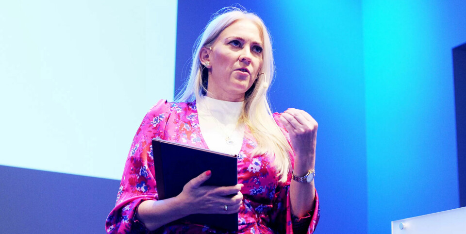 FORHANDLINGSLEDER UNIO SPEKTER: Lill Sverresdatter Larsen, leder i Norsk Sykepleierforbund. FORHANDLINGSLEDER UNIO SPEKTER: Lill Sverresdatter Larsen, leder i Norsk Sykepleierforbund.