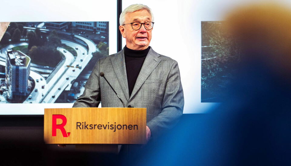 KLAR BESKJED: Riksrevisjonen la frem sin rapport. Det er spesielt Helse- og omsorgsdepartementet og Arbeids- og inkluderingsdepartementet som får kritikk. KLAR BESKJED: Riksrevisjonen la frem sin rapport. Det er spesielt Helse- og omsorgsdepartementet og Arbeids- og inkluderingsdepartementet som får kritikk.