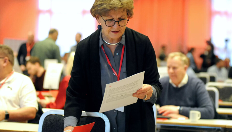 METTE NORD: Fagforbundets leder, her fotografert på LOs representantskapsmøte nylig. METTE NORD: Fagforbundets leder, her fotografert på LOs representantskapsmøte nylig.
