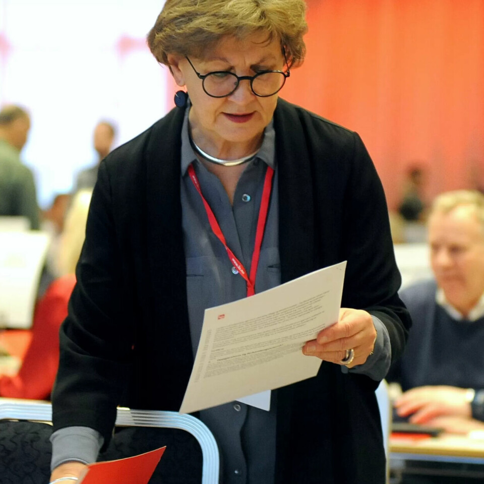 METTE NORD: Fagforbundets leder, her fotografert på LOs representantskapsmøte nylig. METTE NORD: Fagforbundets leder, her fotografert på LOs representantskapsmøte nylig.