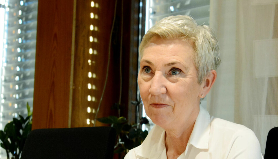TAKKNEMLIG: Reidar Webster bidro betydelig for samarbeidet i arbeidslivet, sier LO-leder Peggy Hessen Følsvik. TAKKNEMLIG: Reidar Webster bidro betydelig for samarbeidet i arbeidslivet, sier LO-leder Peggy Hessen Følsvik.