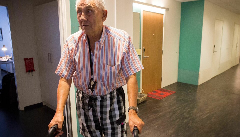 MISFORNØYD: Reidar Solli er ikke fornøyd med hjemmetjenestene han mottar i dag. MISFORNØYD: Reidar Solli er ikke fornøyd med hjemmetjenestene han mottar i dag.