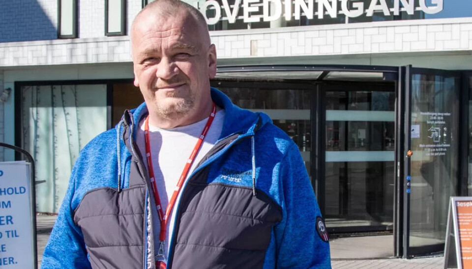 OMDISPONERT: Sjukmeldte Hans Inderhaug er tilbake i full jobb på Ahus som følge av Koronakrisa. OMDISPONERT: Sjukmeldte Hans Inderhaug er tilbake i full jobb på Ahus som følge av Koronakrisa.
