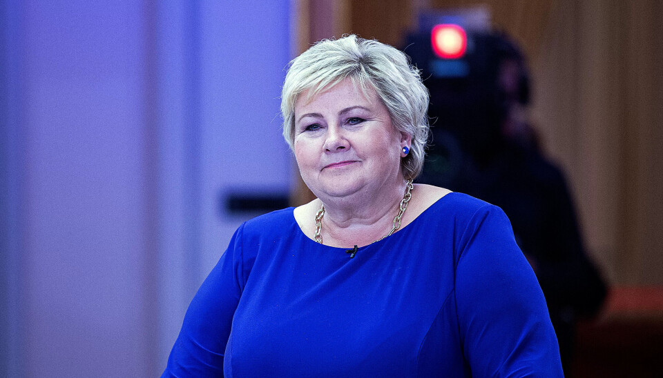 Fire nye år i statsministerstolen. Det er Erna Solbergs langsiktige mål. Fire nye år i statsministerstolen. Det er Erna Solbergs langsiktige mål.