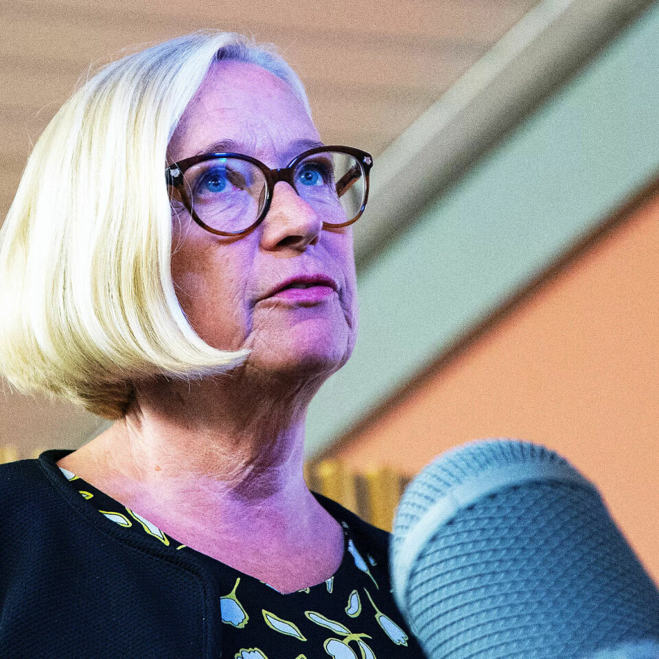 – Det er for store avstander mellom oss og SV, sier Marit Arnstad. – Det er for store avstander mellom oss og SV, sier Marit Arnstad.