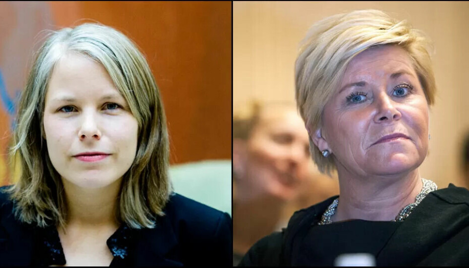 MÅ SVARE: – Hva har regjeringen gjort for å følge opp stortingsvedtak om å sikre at skattepengene som går til private selskaper faktisk går til tjenesteproduksjon, spør SVs Kirsti Bergstø finansminister Siv Jensen. MÅ SVARE: – Hva har regjeringen gjort for å følge opp stortingsvedtak om å sikre at skattepengene som går til private selskaper faktisk går til tjenesteproduksjon, spør SVs Kirsti Bergstø finansminister Siv Jensen.