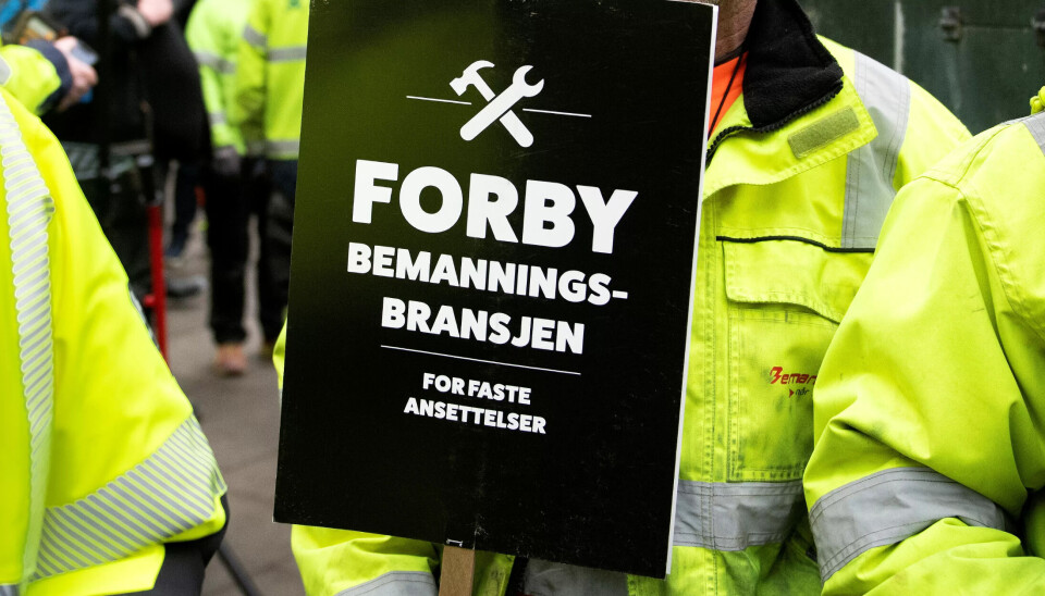 Forbudet mot innleie av bygningsarbeidere fra beamnningsbyrå i Oslofjord-området strider ikke mot EØS-avtalen. (Arkivfoto) Forbudet mot innleie av bygningsarbeidere fra beamnningsbyrå i Oslofjord-området strider ikke mot EØS-avtalen. (Arkivfoto)