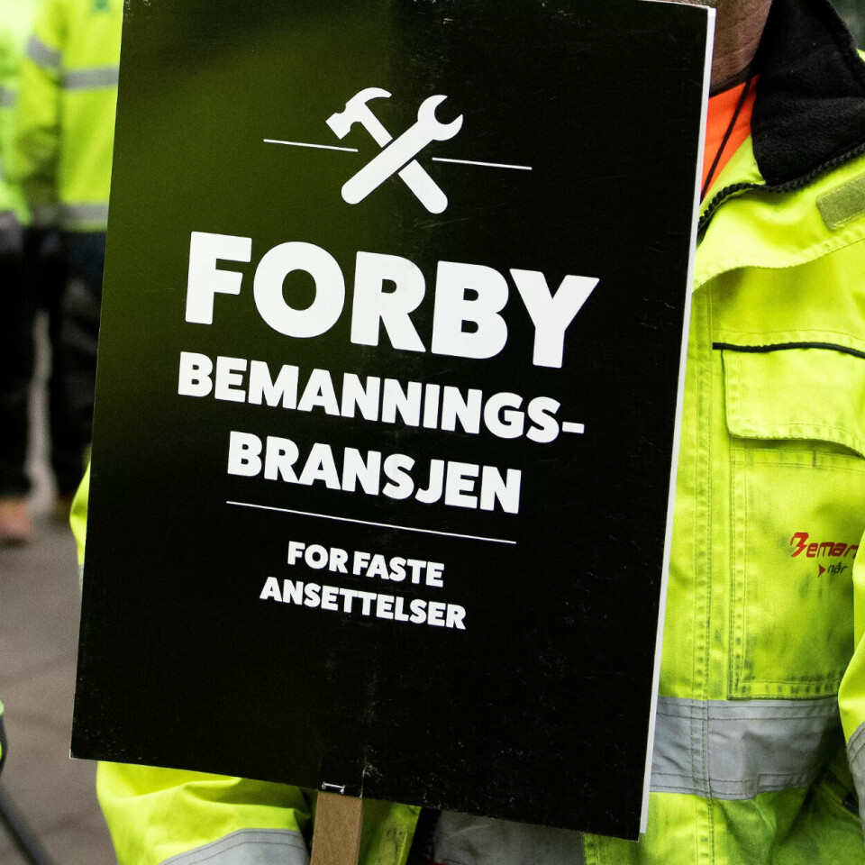 Forbudet mot innleie av bygningsarbeidere fra beamnningsbyrå i Oslofjord-området strider ikke mot EØS-avtalen. (Arkivfoto) Forbudet mot innleie av bygningsarbeidere fra beamnningsbyrå i Oslofjord-området strider ikke mot EØS-avtalen. (Arkivfoto)