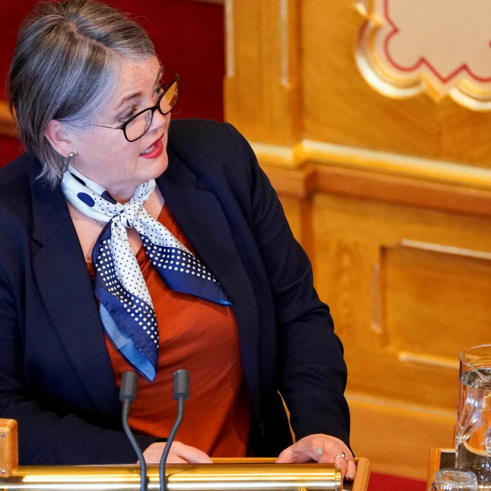 KRITISK: Høyres barnehagepolitiske talsperson Kari-Anne Jønnes, her fotografert på Stortingets talerstol. KRITISK: Høyres barnehagepolitiske talsperson Kari-Anne Jønnes, her fotografert på Stortingets talerstol.