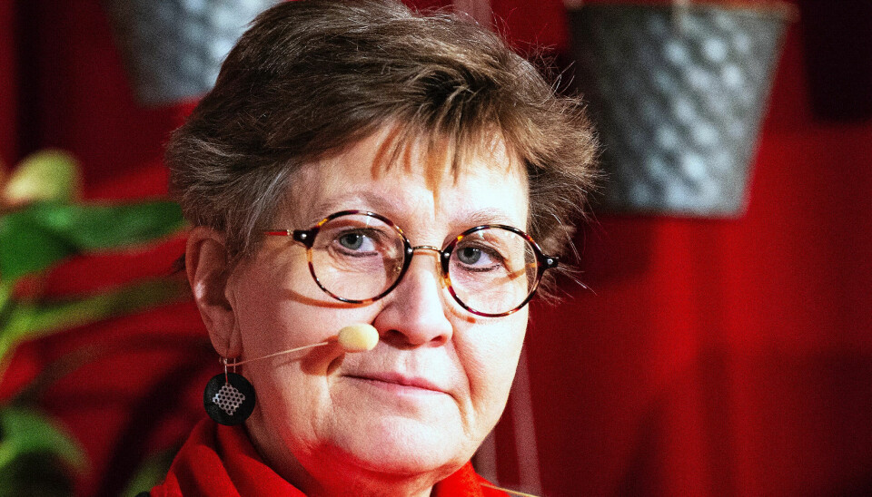 – Oppsigelser og dårligere velferdstilbud resultatet hvis ikke mer penger flyttes ut i kommunene, mener Mette Nord. – Oppsigelser og dårligere velferdstilbud resultatet hvis ikke mer penger flyttes ut i kommunene, mener Mette Nord.