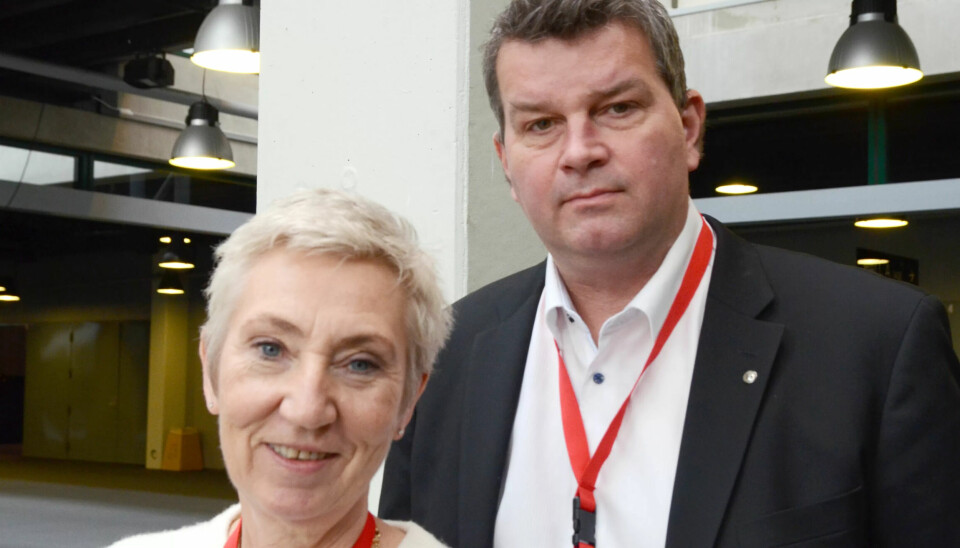 Peggy Hessen Følsvik og Hans-Christian Gabrielsen har hatt et tett samarbeid i LOs ledelse. Peggy Hessen Følsvik og Hans-Christian Gabrielsen har hatt et tett samarbeid i LOs ledelse.