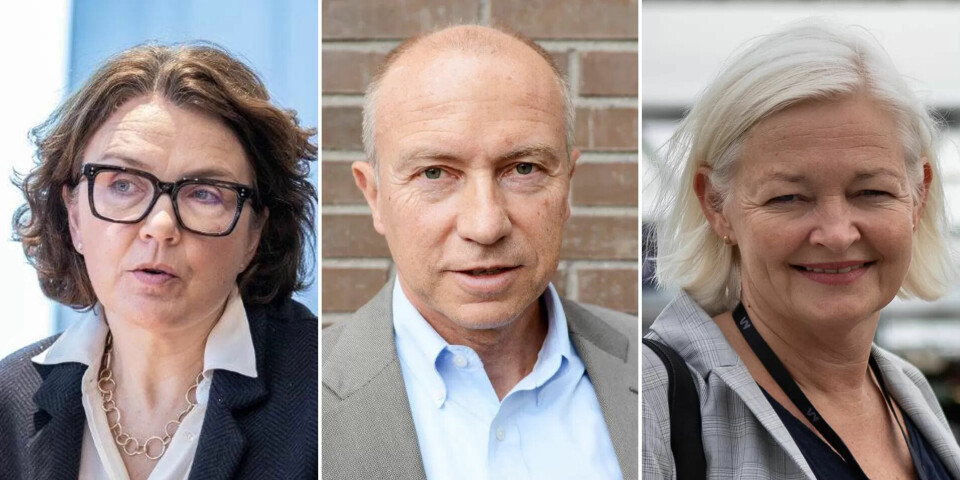 Tone Wille (Posten Norge AS), Christian Rynning-Tønnesen (Statkraft) og Gro Brakstad (Vygruppen) er blant de ti best betalt lederne i heleide statlige selskap, ifølge Dagbladet. Tone Wille (Posten Norge AS), Christian Rynning-Tønnesen (Statkraft) og Gro Brakstad (Vygruppen) er blant de ti best betalt lederne i heleide statlige selskap, ifølge Dagbladet.