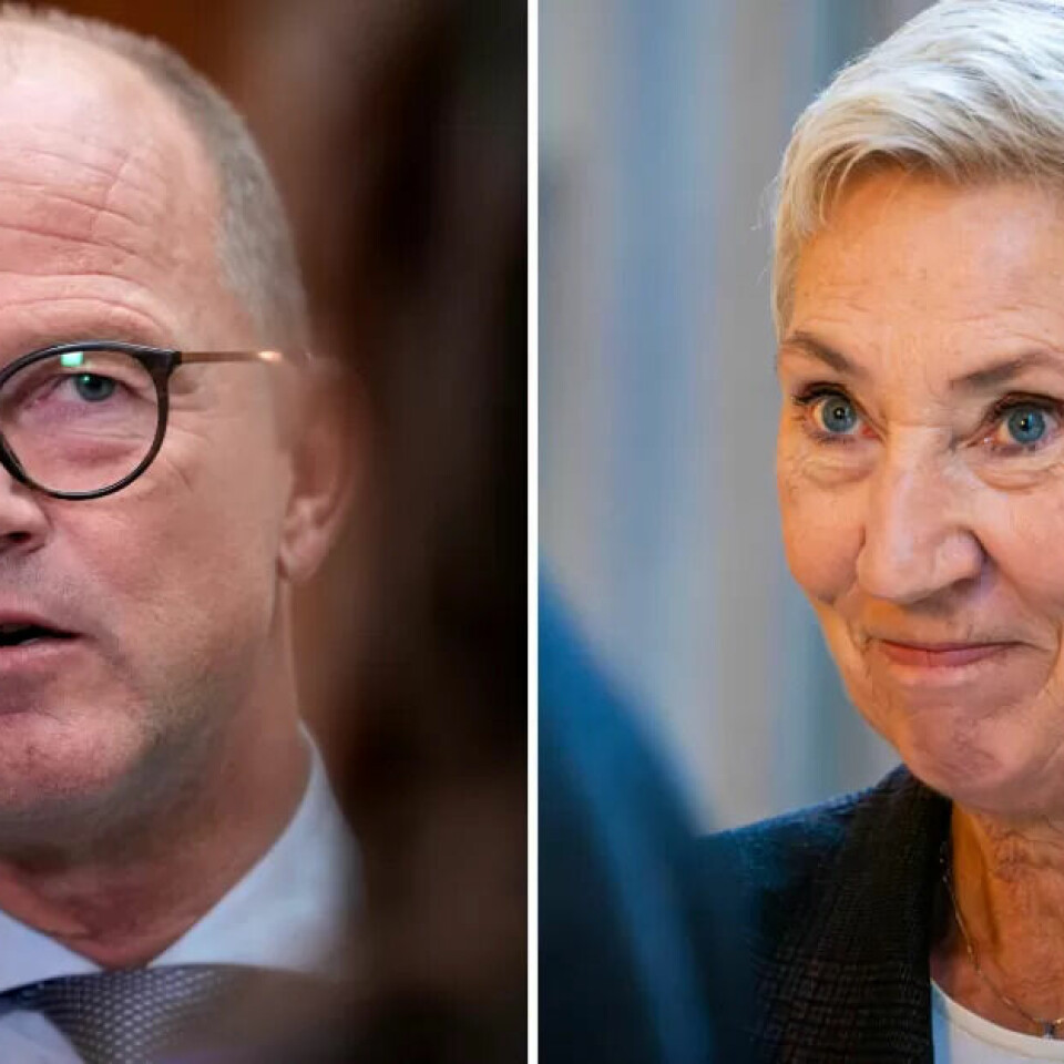 NHO-sjef Ole Erik Almlid har vesentlig høyere lønn enn LO-leder Peggy Hessen Følsvik. NHO-sjef Ole Erik Almlid har vesentlig høyere lønn enn LO-leder Peggy Hessen Følsvik.