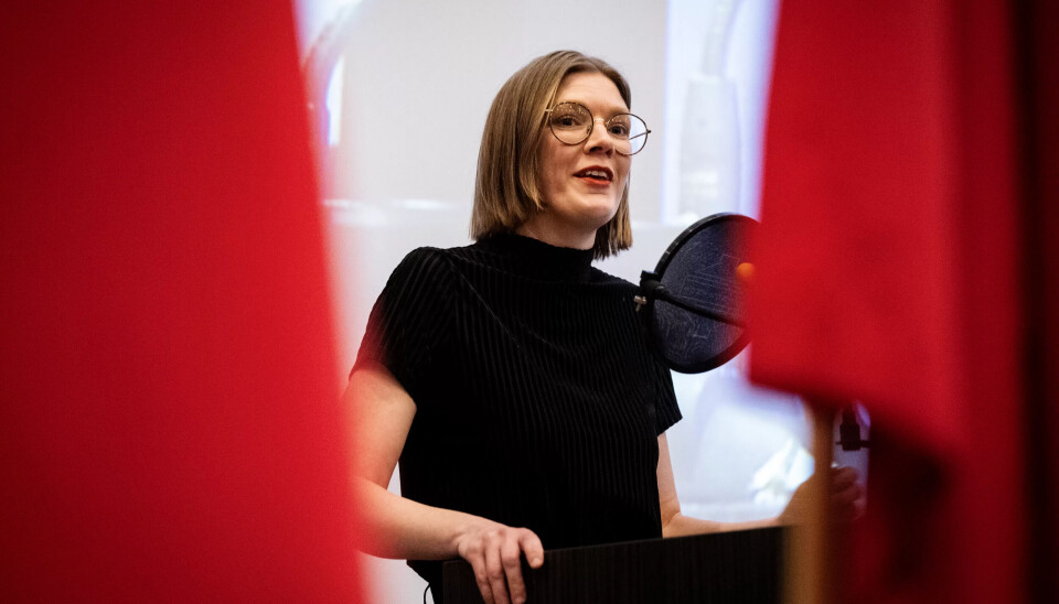 FULL OMKAMP: Marie Sneve Martinussen maner til omkamp om hele pensjonsforliket, som hennes parti ikke er en del av. FULL OMKAMP: Marie Sneve Martinussen maner til omkamp om hele pensjonsforliket, som hennes parti ikke er en del av.