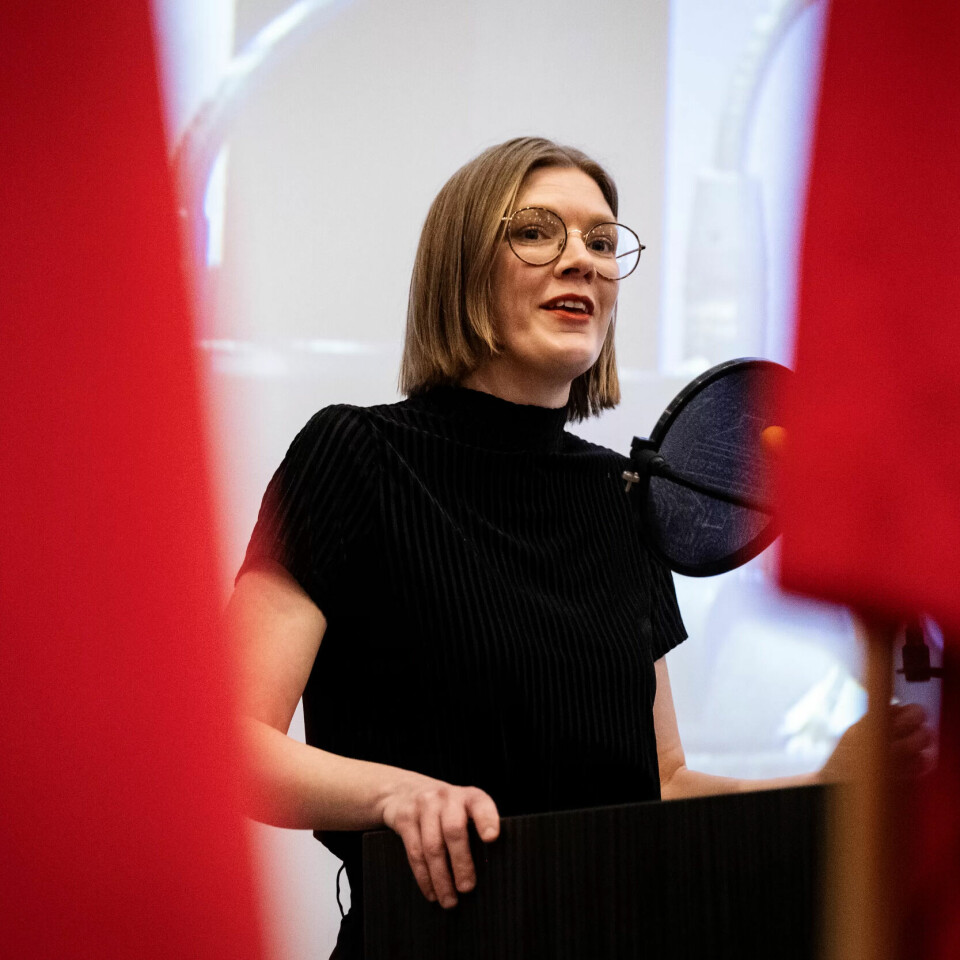 FULL OMKAMP: Marie Sneve Martinussen maner til omkamp om hele pensjonsforliket, som hennes parti ikke er en del av. FULL OMKAMP: Marie Sneve Martinussen maner til omkamp om hele pensjonsforliket, som hennes parti ikke er en del av.
