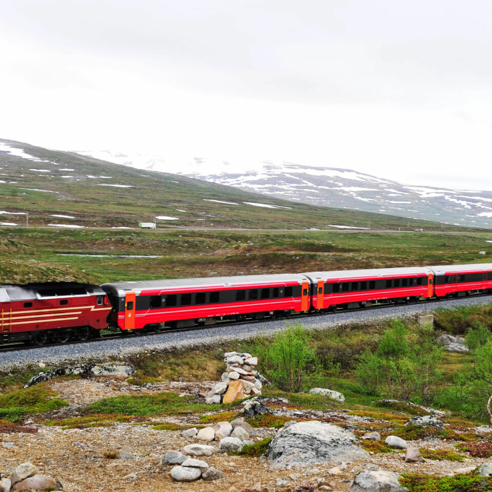 Bilde fra Nordlandsbanen Bilde fra Nordlandsbanen