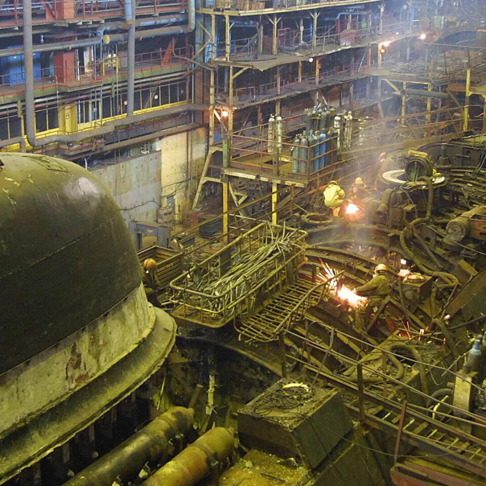 RUSSLAND: Denne 100 meter lange atomubåten i Victor II klassen ble på begynnelsen av 2000-tallet hogget opp med norske penger. Nå den slags samarbeid med Russland stoppet opp. RUSSLAND: Denne 100 meter lange atomubåten i Victor II klassen ble på begynnelsen av 2000-tallet hogget opp med norske penger. Nå den slags samarbeid med Russland stoppet opp.