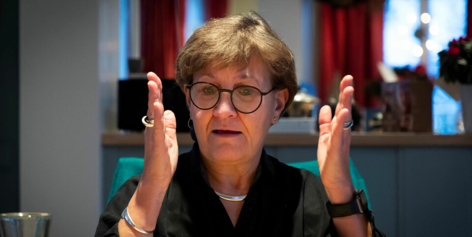 - Karantenen begynner å bli ekstremt utvannet, sier leder Mette Nord i Fagforbundet – LOs største forbund. - Karantenen begynner å bli ekstremt utvannet, sier leder Mette Nord i Fagforbundet – LOs største forbund.