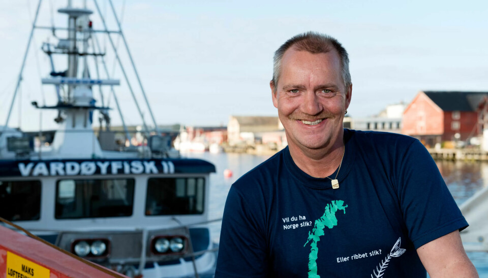 FRAMTIDA I VARDØ: – Fisk er framtida her. Da trenger vi både råvarer og utdanning og læreplasser i sjømat, mener Morten Wilhelmsen. FRAMTIDA I VARDØ: – Fisk er framtida her. Da trenger vi både råvarer og utdanning og læreplasser i sjømat, mener Morten Wilhelmsen.