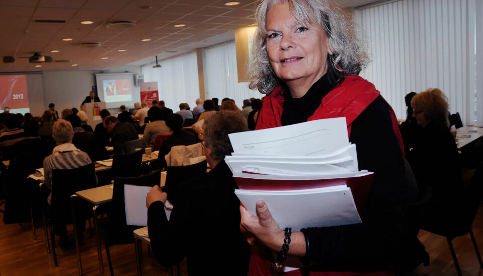 Mette Henriksen Aas, leder for Seksjon kirke, kultur og oppvekst og Fagforbundets forhandlingsleder. Mette Henriksen Aas, leder for Seksjon kirke, kultur og oppvekst og Fagforbundets forhandlingsleder.