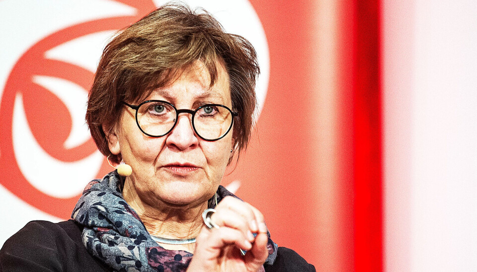 – Dette var ikke et skoleoppgjør der en enkeltgruppe skulle få mye, sier Mette Nord. – Dette var ikke et skoleoppgjør der en enkeltgruppe skulle få mye, sier Mette Nord.